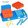 image:imagehand2mind Durable Place Value Frame Base Ten Frames Place Value Blocks Math Manipulatives Kindergarten Base 10 Plastic Base Ten Blocks Frame Math Classroom Supplies Homeschool Curriculum