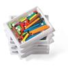 image:imagehand2mind Wooden Cuisenaire Rods with Trays Math Manipulatives Montessori Math Rods Math Counters Math Blocks Counting Blocks Montessori Math Fraction Bars Number Rods Set of 6Wood