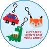 image:imagehand2mind Coding Charms Coding for Kids 812 Fuse Bead Iron Craft Kit Make Your Own Keychain Coding Kits for Students Computer Programming for Kids STEM Activities Educational Science Kits