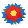 image:imagehand2mind Plastic Pattern Blocks for Kids Shapes for Kindergarten Montessori Toys Geometric Shapes Symmetry Shape Recognition Pattern Blocks for Classroom Set of 1250