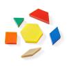 image:imagehand2mind Plastic Pattern Blocks for Kids Shapes for Kindergarten Montessori Toys Geometric Shapes Symmetry Shape Recognition Pattern Blocks for Classroom Set of 1250