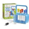 image:imagehand2mind Starter Science Lab  Flat Bottom Test Tubes with Lids Six Tube Rack for Kids Experiments