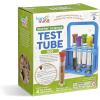 image:imagehand2mind Starter Science Lab  Flat Bottom Test Tubes with Lids Six Tube Rack for Kids Experiments