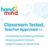 image:imagehand2mind Plastic Rainbow Fraction Circles Circle Manipulatives Fraction Tools for Kids Math School Supplies Montessori Math Materials Classroom Math Manipulatives 4th Grade 15 Sets of 51Linking Cubes