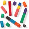 image:imagehand2mind Plastic Rainbow Fraction Circles Circle Manipulatives Fraction Tools for Kids Math School Supplies Montessori Math Materials Classroom Math Manipulatives 4th Grade 15 Sets of 51Linking Cubes