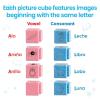 image:imagehand2mind Spanish Reading Rods Alphabet amp Phonemic Awareness Word Building Activities Alphabet Linking Cubes Letter Blocks for Spelling Learn Spanish for Kids Spanish Classroom Must Haves