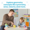 image:imagehand2mind Folding Geometric Shapes Advanced Set 3D Geometric Shapes for Classroom Geometry Manipulatives Math Supplies Montessori Math Materials Teacher Must Haves Home School Supplies