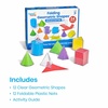 image:imagehand2mind Folding Geometric Shapes Advanced Set 3D Geometric Shapes for Classroom Geometry Manipulatives Math Supplies Montessori Math Materials Teacher Must Haves Home School Supplies