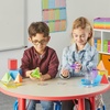 image:imagehand2mind Folding Geometric Shapes Advanced Set 3D Geometric Shapes for Classroom Geometry Manipulatives Math Supplies Montessori Math Materials Teacher Must Haves Home School Supplies
