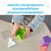 image:imagehand2mind Folding Geometric Shapes Advanced Set 3D Geometric Shapes for Classroom Geometry Manipulatives Math Supplies Montessori Math Materials Teacher Must Haves Home School Supplies