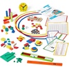 image:imageReagan Tunstall amp Kristina Grant hand2mind Small Group Math Sets  K1 Math Manipulatives  Base Ten RekenRods Pattern Blocks Attribute Blocks Two Color Counters